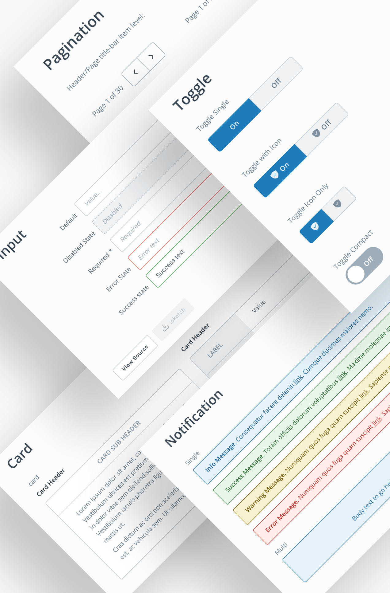 Sprayshop component detail — spacing and layout tokens